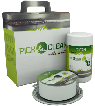 PICK&CLEAN PICKLING WIPES + NEUTRALISING WIPES - 6 SETS CARTON