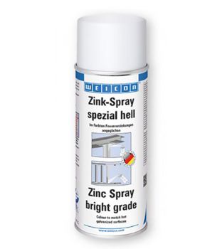 Weicon Zinc Spray Bright Grade - 400ml Aerosol